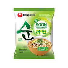 nongshim soon veggie ramyum noodle 112g