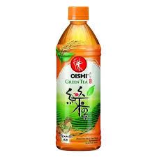 oishi green tea genmai flvr