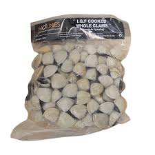 holmes whole shell cooked clam 1kg
