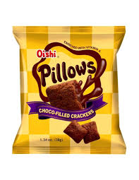 oishi pillows chocolate 38g