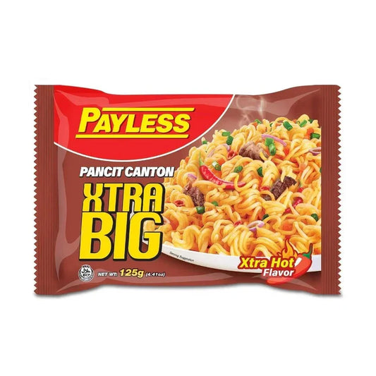 payless pancit canton xtra hot 125g