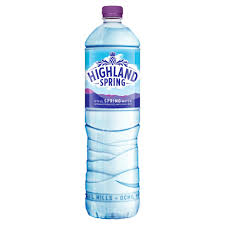 Highland spring water 1.5L