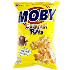 nutri snack moby caramel puffs 90g