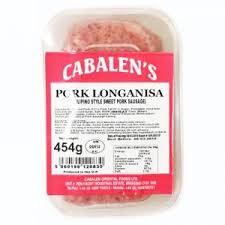 cabalens sweet pork longganisa 454g
