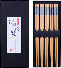 japanese style chopsticks 5 pairs