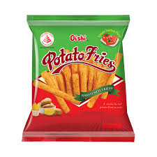 oishi potato fries ketchup 50g