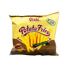 oishi potato fries salted