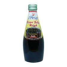 v fresh grass jelly drink