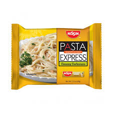 nissin pasta creamy carbonara 60g