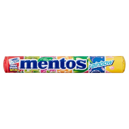 mentos rainbow roll 37.5g