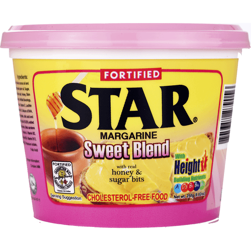 star margarine sweet blend 250g