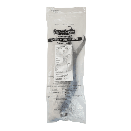Fisher Farms Whole Milkfish 600-800g