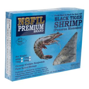 NSFIL brand black tiger prawn 1kg
