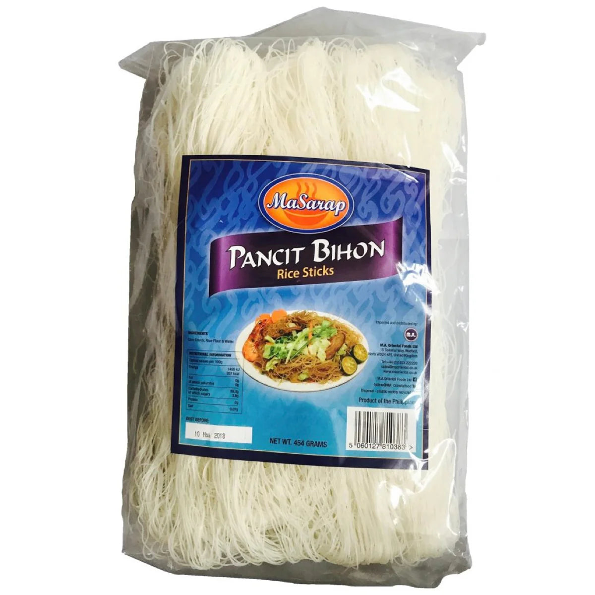 masarap pansit bihon 454g