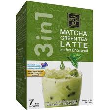 ranong tea matcha green tea latte 7x23g