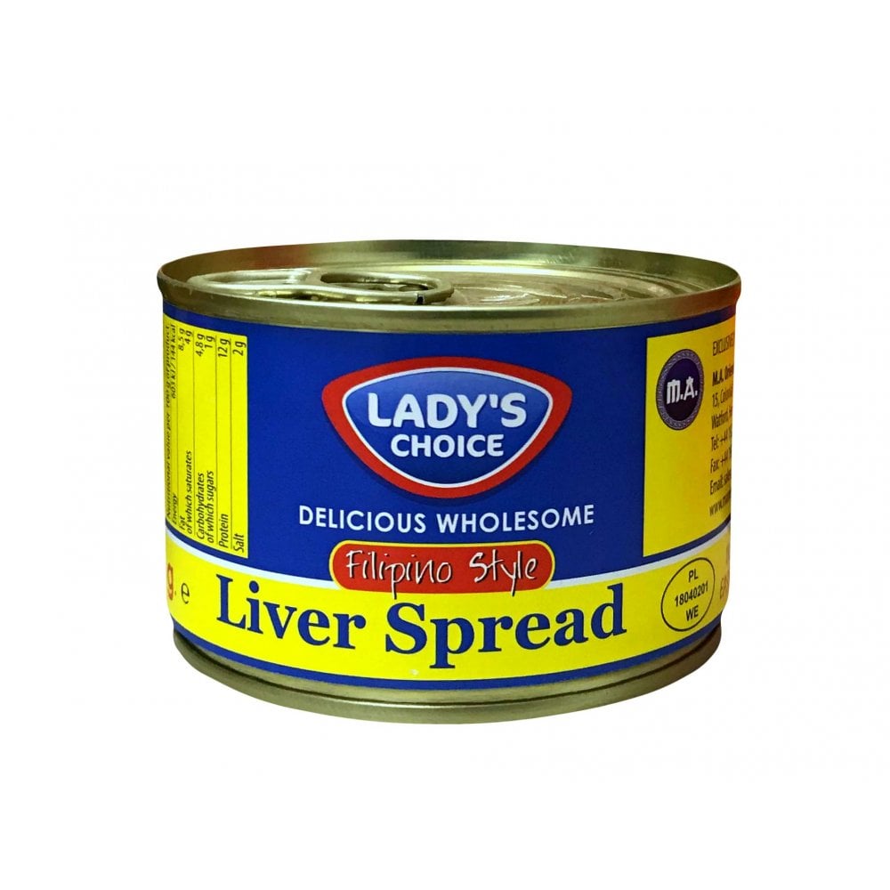 Ladys choice liver spread 165g