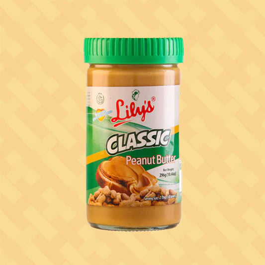 lilys classic peanut butter 296g