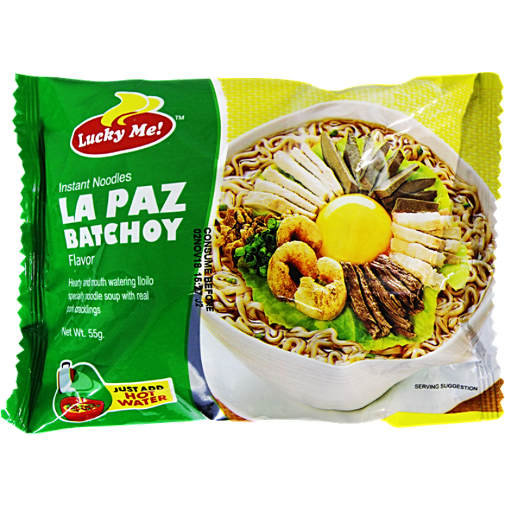 lucky me la paz batchoy 55g