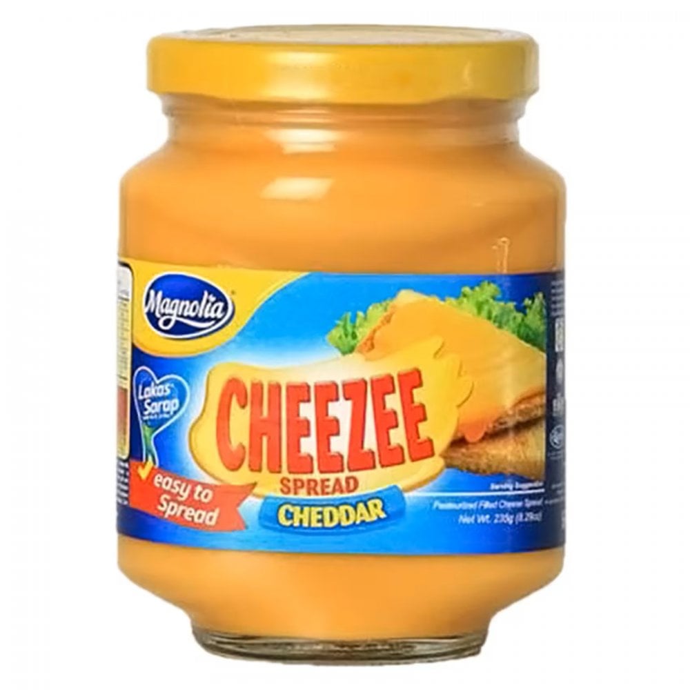 magnolia cheezee spread cheddar 235g