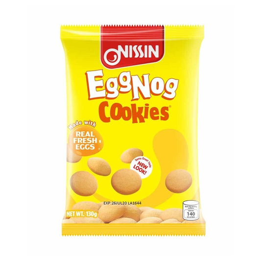 nissin eggnog cookies 130g