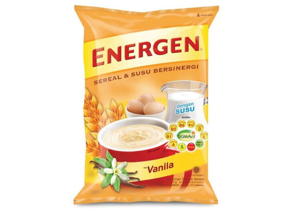 energen cereal vanilla 40g