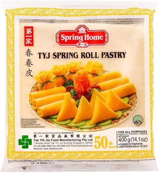 TYJ spring roll pastry 6"x50s