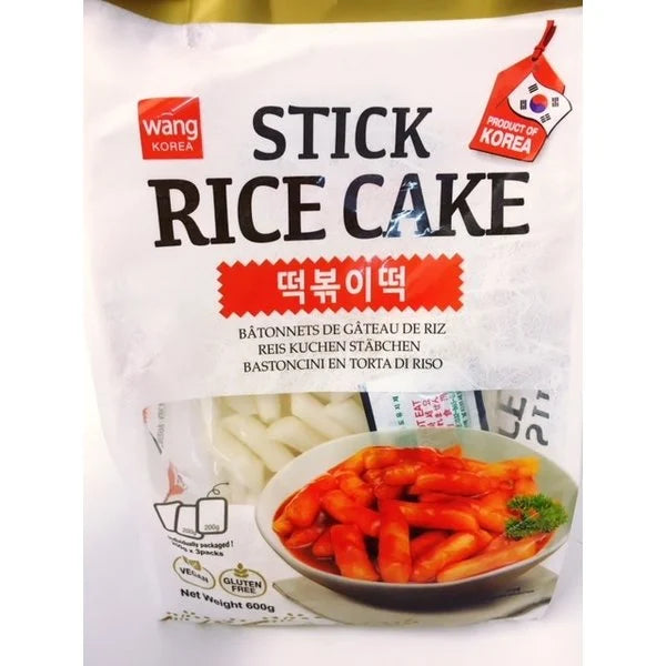 wang korea stick rice cake 600g