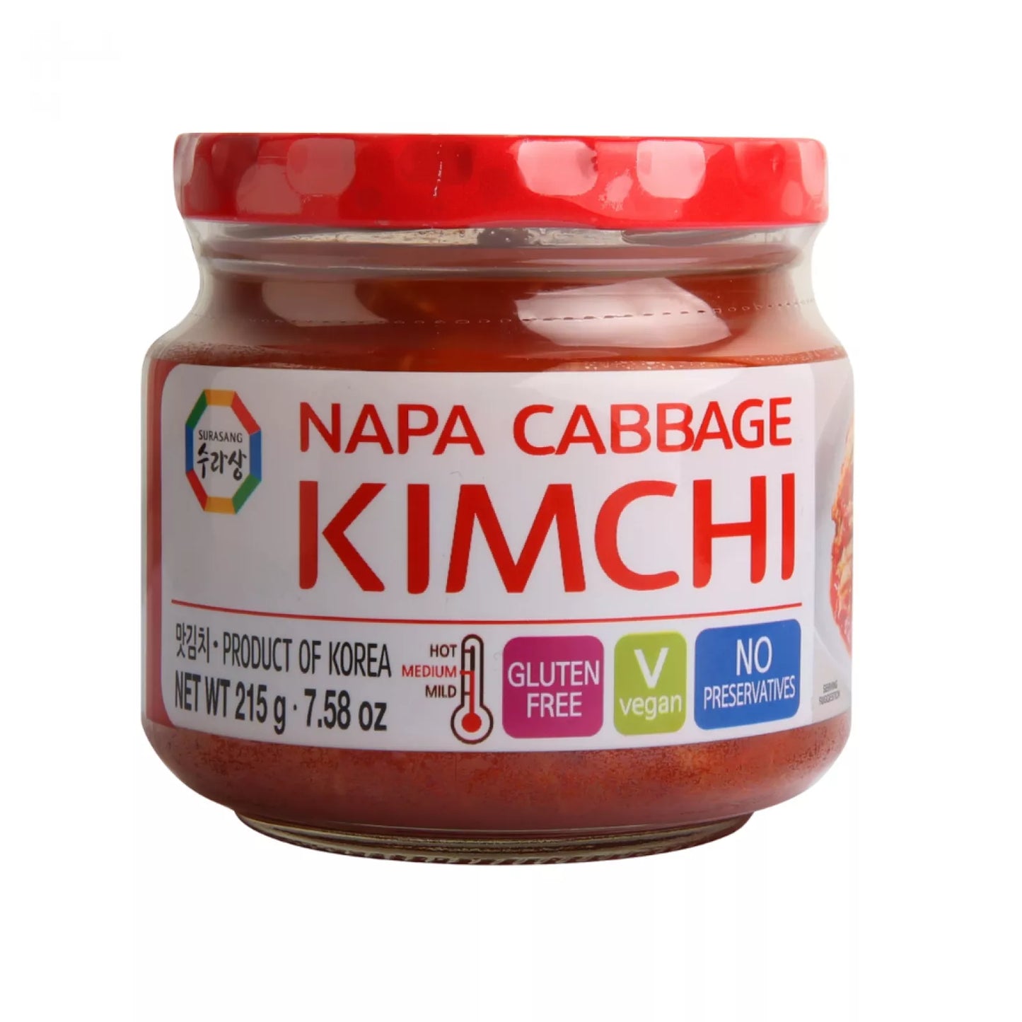 surasang kimchi spicy 215g